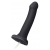 Черный фаллос с имитацией эякуляции Silicon Cum Dildo L - 19,6 см. - Strap-on-me - купить с доставкой в Люберцах