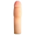 Телесная насадка-удлинитель на пенис PERFORMANCE 1.5INCH COCK XTENDER - 16 см. - Blush Novelties - в Люберцах купить с доставкой