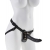 Чёрный с золотом женский страпон Designer Strap-On - Pipedream - купить с доставкой в Люберцах