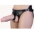 Гигантский фаллоимитатор на присоске в комплекте с трусиками - 26 см. - LOVETOY (А-Полимер) - купить с доставкой в Люберцах