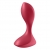 Красный вибромассажёр простаты Satisfyer Backdoor Lover - 14 см. - Satisfyer - в Люберцах купить с доставкой