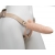 Телесный фаллопротез MEN STYLE с анальным стимулятором - 17,5 см. - LOVETOY (А-Полимер) - купить с доставкой в Люберцах