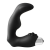 Черный вибромассажер простаты FantASStic Vibrating Prostate Massager - 11,3 см. - Dream Toys - в Люберцах купить с доставкой