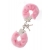 Металлические наручники с розовой меховой опушкой METAL HANDCUFF WITH PLUSH PINK - Dream Toys - купить с доставкой в Люберцах