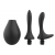 Черный анальный душ Nexus Anal Douche Set с 2 сменными насадками - Nexus Range - купить с доставкой в Люберцах