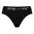 Черные трусики для насадок Heroine Lingerie Harness - size M - Strap-on-me - купить с доставкой в Люберцах