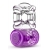 Фиолетовое эрекционное виброкольцо One Night Stand Vibrating C-Ring - Blush Novelties - в Люберцах купить с доставкой