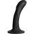 Черная изогнутая насадка Vac-U-Lock G-Spot - 16,5 см. - Doc Johnson - купить с доставкой в Люберцах