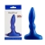 Синий анальный стимулятор Beginners p-spot massager - 11 см. - Lola Games - в Люберцах купить с доставкой