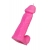 Розовая свеча в форме пениса - 13 см. - Pecado - купить с доставкой в Люберцах