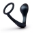 Черное эрекционное кольцо со стимулятором простаты Ringer Cock Ring   Plug - b-Vibe - в Люберцах купить с доставкой
