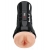 Телесный мастурбатор-вагина в черной колбе Super Luscious Lips XXL - Pipedream - в Люберцах купить с доставкой