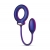 Фиолетовое эрекционное виброкольцо с анальным шариком Eclipse - ONE DC B.V. - в Люберцах купить с доставкой