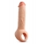 Телесная насадка-удлинитель Thrive 8.75 Inch Realistic Penis Extender Sleeve - 22,2 см. - Blush Novelties - в Люберцах купить с доставкой