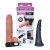 Страпон с 2 насадками и вибрацией UniStrap - 20 и 18 см. - LOVETOY (А-Полимер) - купить с доставкой в Люберцах