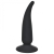Чёрная анальная пробка P-spot Teazer Black - 12,2 см. - Lola Games - в Люберцах купить с доставкой