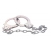 Наручники из металла с длинной цепочкой CHROME HANDCUFFS METAL HANDCUFFS W. KEY - NMC - купить с доставкой в Люберцах