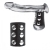 Утяжка на пенис на кнопочках 100% PVC STRAP WITH METAL SNAP - BlueLine - купить с доставкой в Люберцах