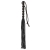Чёрная мини-плеть из резины Rubber Mini Whip - 22 см. - Blush Novelties - купить с доставкой в Люберцах