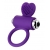 Фиолетовое виброкольцо с ресничками JOS PERY - JOS - в Люберцах купить с доставкой