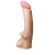 Телесная насадка REAL Standard с усиками на основании - 19 см. - LOVETOY (А-Полимер) - купить с доставкой в Люберцах