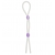 Прозрачное эрекционное кольцо-лассо SILICONE LASSO COCK RING DUAL BEADS - NMC - в Люберцах купить с доставкой