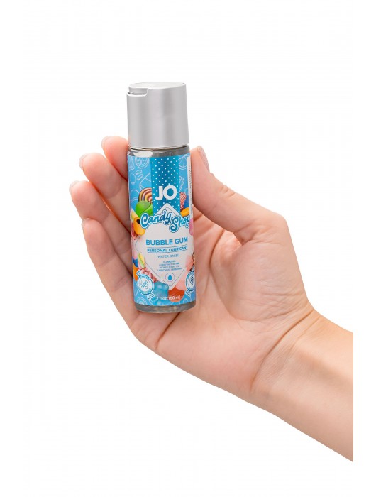 Смазка на водной основе Candy Shop Bubblegum с ароматом жвачки - 60 мл. - System JO - купить с доставкой в Люберцах