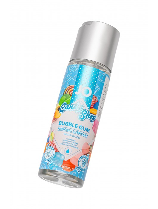 Смазка на водной основе Candy Shop Bubblegum с ароматом жвачки - 60 мл. - System JO - купить с доставкой в Люберцах