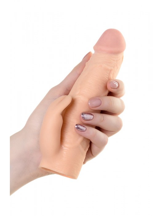 Телесная насадка Toyfa XLover для увеличения размера - 16,8 см. - ToyFa - в Люберцах купить с доставкой