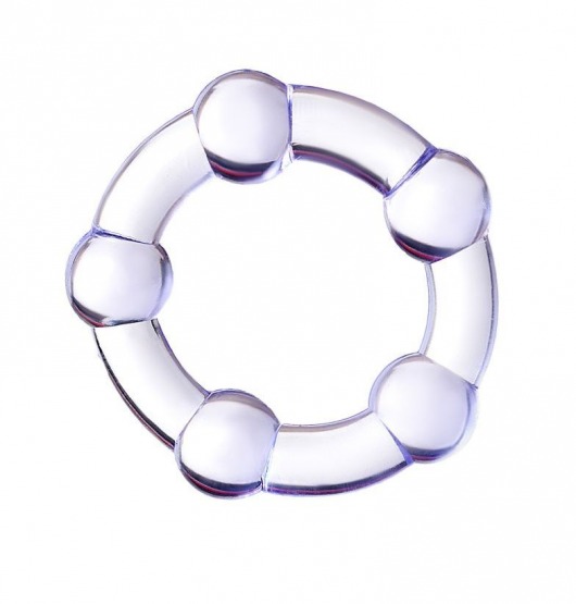 Фиолетовое эрекционное кольцо A-Toys - A-toys - в Люберцах купить с доставкой