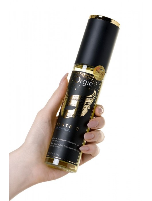 Растительное массажное масло Orgie Tantric Love Ritual - 200 мл. - ORGIE - купить с доставкой в Люберцах