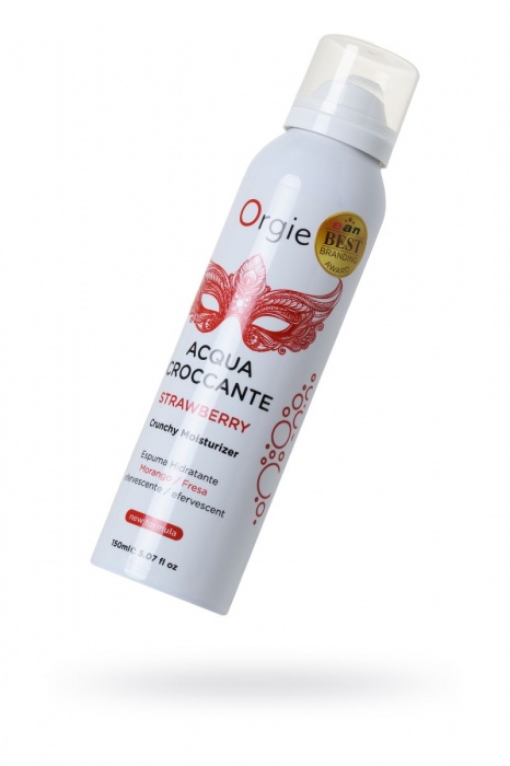 Шипучая увлажняющая пена для чувственного массажа Orgie Acqua Croccante - 150 мл. - ORGIE - купить с доставкой в Люберцах