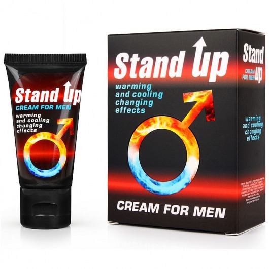 Возбуждающий крем для мужчин Stand Up - 25 гр. - Биоритм - купить с доставкой в Люберцах