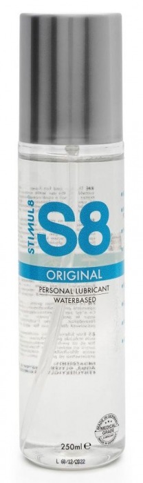 Универсальный лубрикант на водной основе S8 Original Lubricant - 250 мл. - Stimul8 - купить с доставкой в Люберцах
