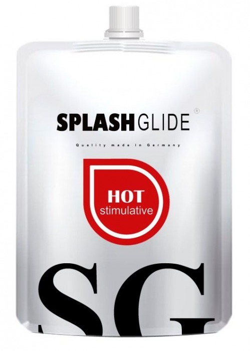 Возбуждающий лубрикант на водной основе Splashglide Hot Stimulative - 100 мл. - Splashglide - купить с доставкой в Люберцах