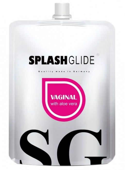 Ухаживающий лубрикант на водной основе Splashglide Vaginal With Aloe Vera - 100 мл. - Splashglide - купить с доставкой в Люберцах