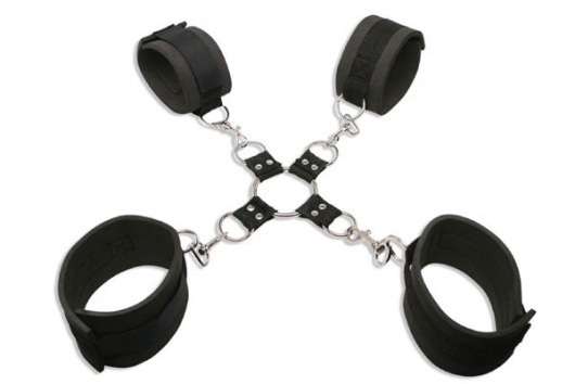 Наручники и наножники с фиксацией Extreme Hog-Tie Kit - Pipedream - купить с доставкой в Люберцах