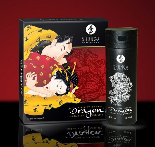 Интимный мужской крем  Дракон - Shunga - купить с доставкой в Люберцах