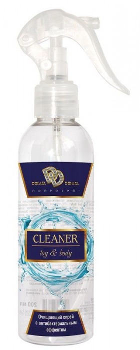 Очищающий спрей CLEANER toy and body - 200 мл. - БиоМед - купить с доставкой в Люберцах