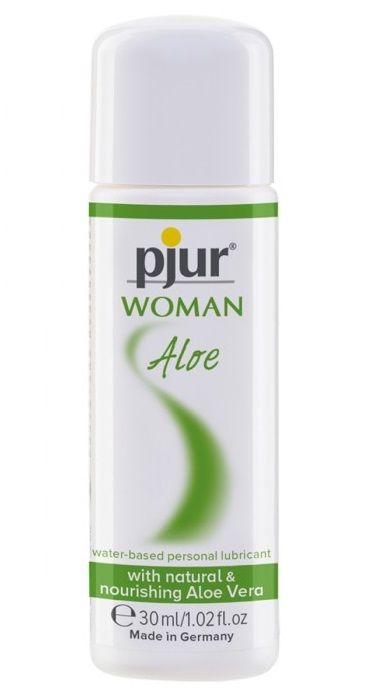 Лубрикант на водной основе pjur WOMAN Aloe - 30 мл. - Pjur - купить с доставкой в Люберцах