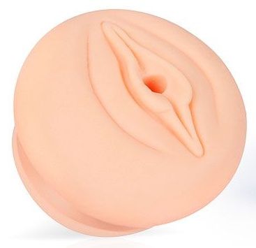 Телесная насадка-вагина на помпу - Sex Expert - в Люберцах купить с доставкой