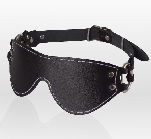 Маска из натуральной кожи с контрастной строчкой по краю - Sitabella - купить с доставкой в Люберцах