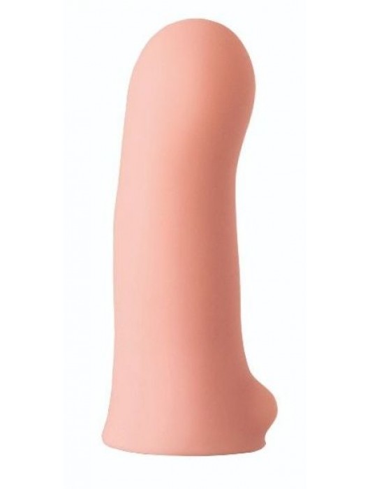 Телесная насадка на Harness с коннектором RED LINE - 13 см. - LOVETOY (А-Полимер) - купить с доставкой в Люберцах