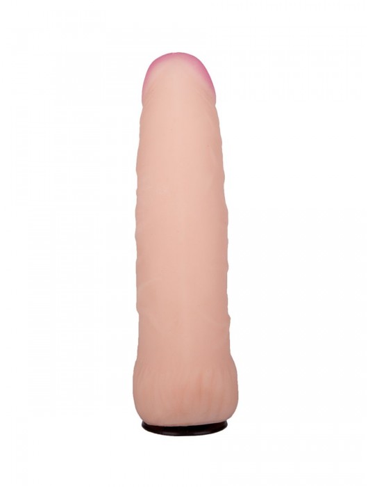 Черный пояс-трусики с двумя насадками  Экзотик-Sara  - 16,5 и 11 см. - LOVETOY (А-Полимер) - купить с доставкой в Люберцах