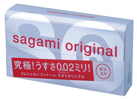 Ультратонкие презервативы Sagami Original - 6 шт. - Sagami - купить с доставкой в Люберцах