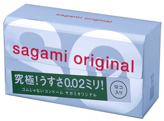 Ультратонкие презервативы Sagami Original - 12 шт. - Sagami - купить с доставкой в Люберцах