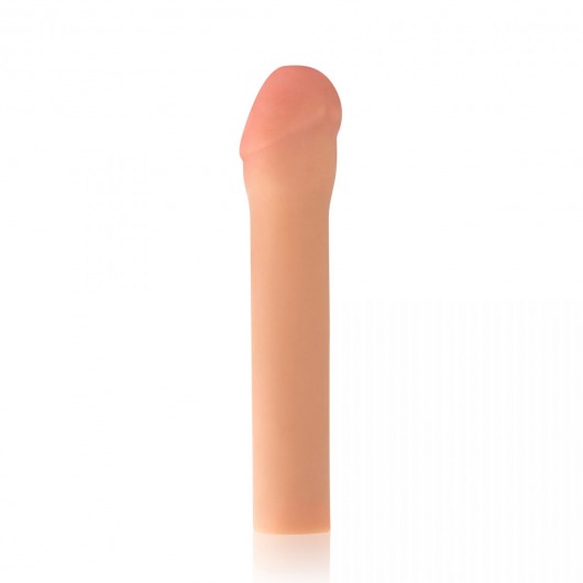 Реалистичная насадка для увеличения члена - 20 см. - Erotic Fantasy - в Люберцах купить с доставкой