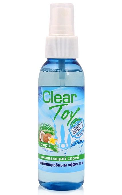 Очищающий спрей для игрушек CLEAR TOY Tropic - 100 мл. - Биоритм - купить с доставкой в Люберцах