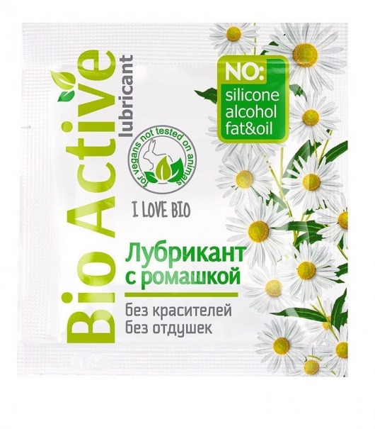 Пробник лубриканта на водной основе Bio Active - 3 гр. - Биоритм - купить с доставкой в Люберцах