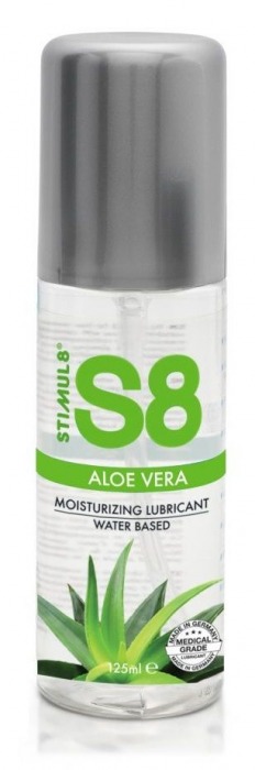 Лубрикант на водной основе S8 Aloe Vera Lube - 125 мл. - Stimul8 - купить с доставкой в Люберцах